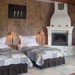 Chambre d'hôtes de charme dans le Luberon avec 2 lits séparés