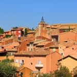 Perched village of Roussillon Luberon